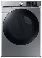 Samsung 7.5 Cu. Ft. Gas Steam Dryer (DVG45B6305P/AC) - Platinum
