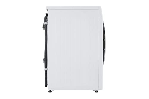 LG WM3555HWA 24 Inch Smart All In One Washer/Dryer with 2.3 cu. ft. Capacity, Wi-Fi Enabled, 14 Wash Cycles, 1400 RPM, Ventless, NeveRust Stainless Steel Drum, Quiet Operation, TrueBalance