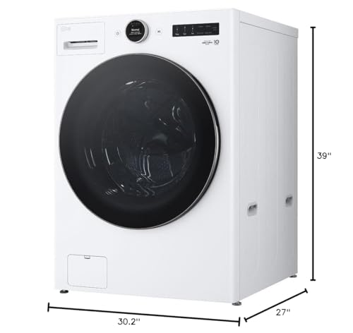 LG WM5500HWA 27 Inch Smart Front Load Washer