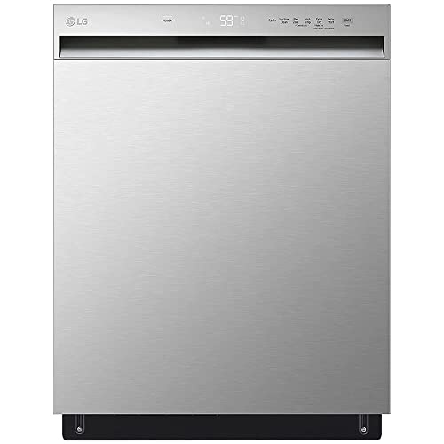 LG LDFN3432T 50 dBA Stainless Front Control Dishwasher with QuadWash