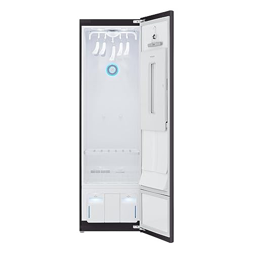 LG Styler Steam Closet with TrueSteam Technology and Exclusive Moving Hangers (S5WBC), Cream White