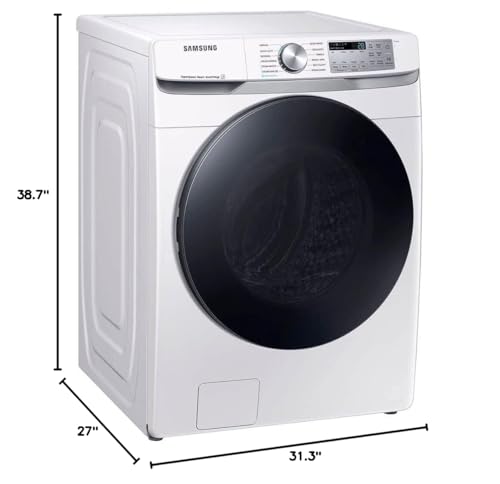 Samsung 4.5 Cu. Ft. White Smart Front Load Washer with SuperSpeed Wash