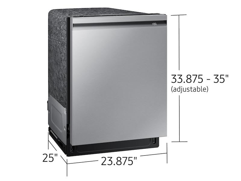 SAMSUNG DW80B7070US Smart 42dBA Dishwasher with StormWash+(TM) and Smart Dry in Stainless Steel