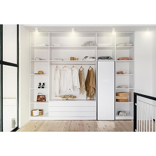 LG Styler Steam Closet with TrueSteam Technology and Exclusive Moving Hangers (S5WBC), Cream White