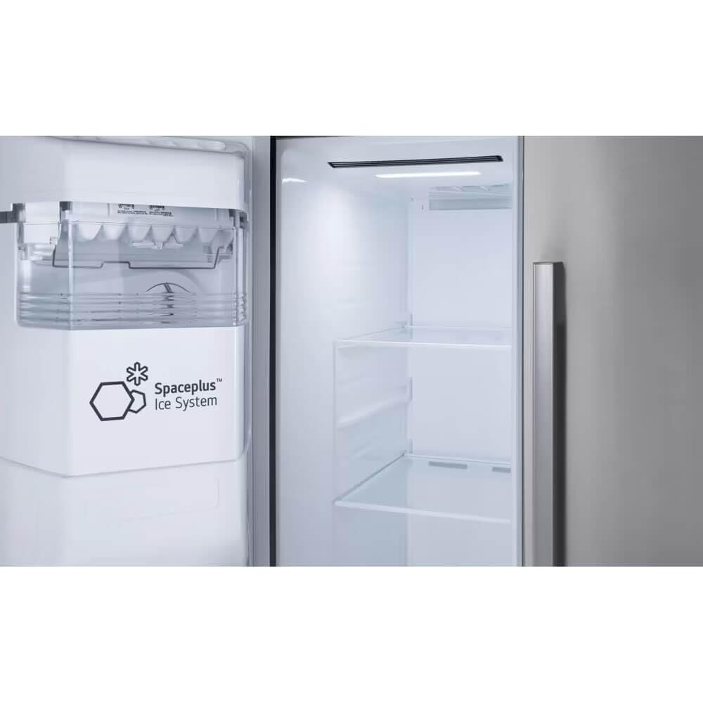 LG LS27T3230S 27 Cu. Ft. Stainless Side-by-Side Smart Refrigerator