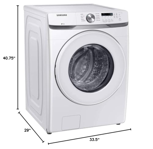 SAMSUNG WF45T6000AW 4.5 cu. ft. Front Load Washer with Vibration Reduction Technology+ in White