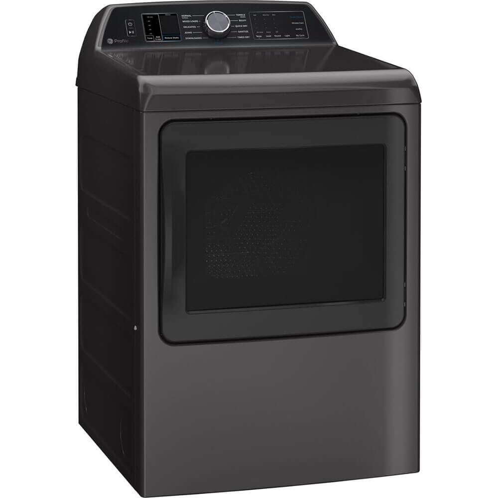 GE Profile PTD70EBPTDG 7.4 Cu. Ft. Gray Smart Electric Dryer