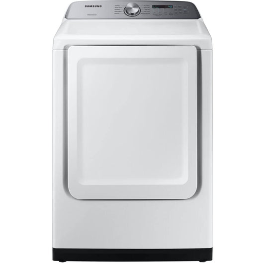 SAMSUNG DVG50R5200W 7.4 cu. ft. Gas Dryer with Sensor Dry in White