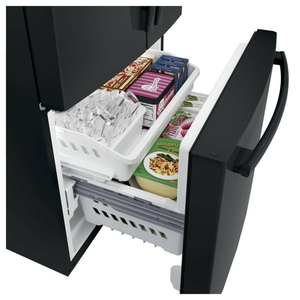 GE GNE25JGKBB French Door Refrigerato