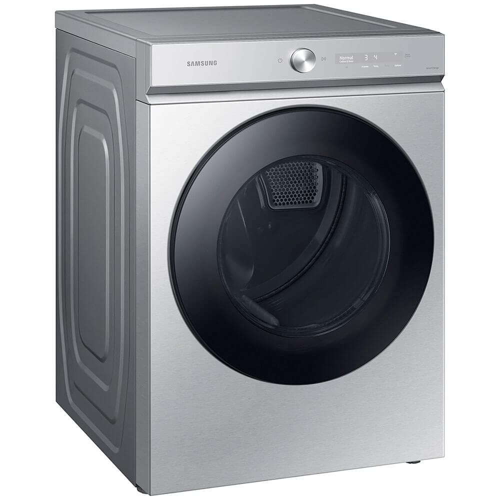 Samsung DVE53BB8700T 7.6 Cu. Ft. Bespoke Stainless Steel Ultra Capacity Smart Electric Dryer