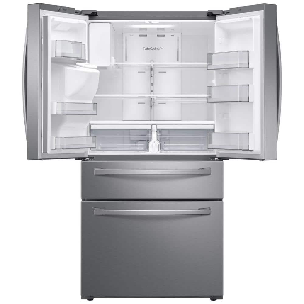 SAMSUNG RF28R7201SR 28 Cu. Ft. Stainless 4-Door French Door Refrigerator