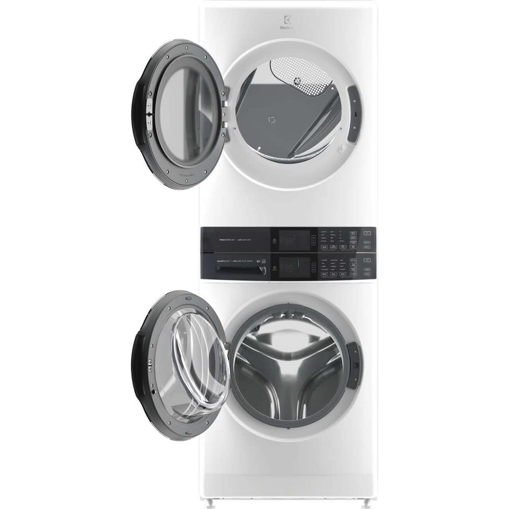 Electrolux ELTG7600A 27 Inch Wide Energy Star Certified Laundry Center with 4.5 Cu. Ft. Washer and 8 Cu. Ft. Gas Dryer with Perfect Steam™ and Predictive Dry™ - White