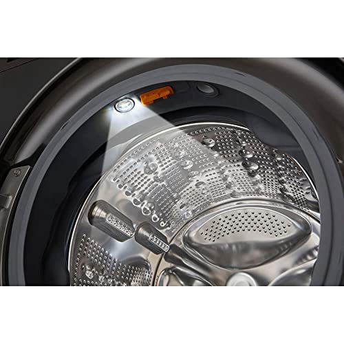 LG WM6700HBA 5.0 Cu. Ft. Black Steel Front Load HE Stackable Smart Washer