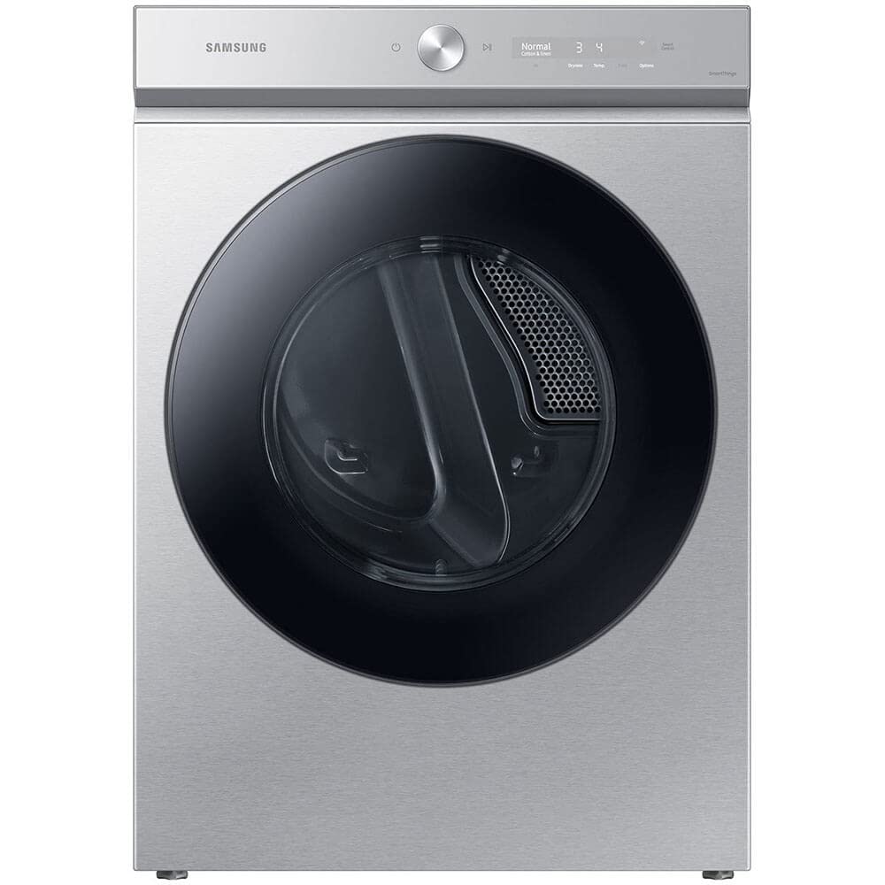 Samsung DVE53BB8700T 7.6 Cu. Ft. Bespoke Stainless Steel Ultra Capacity Smart Electric Dryer