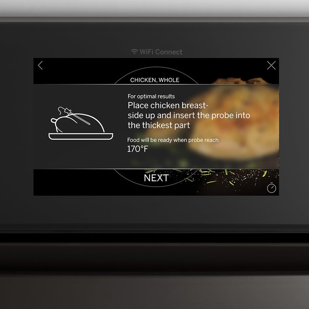 GE Profile PTS7000SNSS 30 inch Built-In Convection Wall Oven with Air Fry