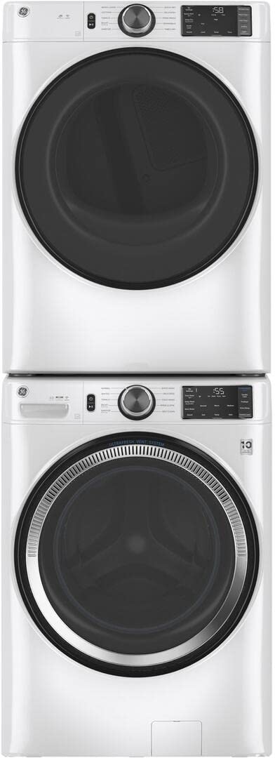 GE GFW550SSNWW 28" Front Load Washer with 4.8 cu. ft. Capacity UltraFresh Vent System with OdorBlock Microban Antimicrobial Technology and Built-in WiFi in White