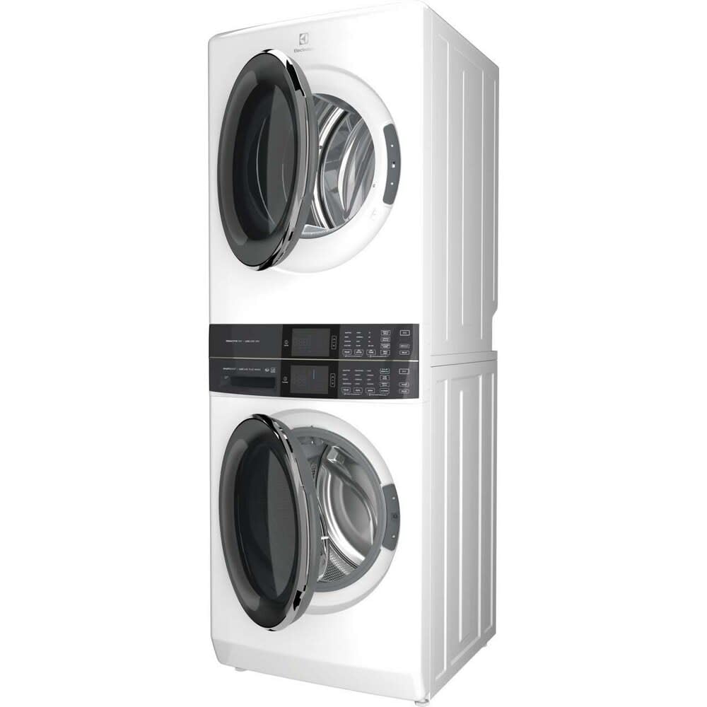 Electrolux ELTG7600A 27 Inch Wide Energy Star Certified Laundry Center with 4.5 Cu. Ft. Washer and 8 Cu. Ft. Gas Dryer with Perfect Steam™ and Predictive Dry™ - White