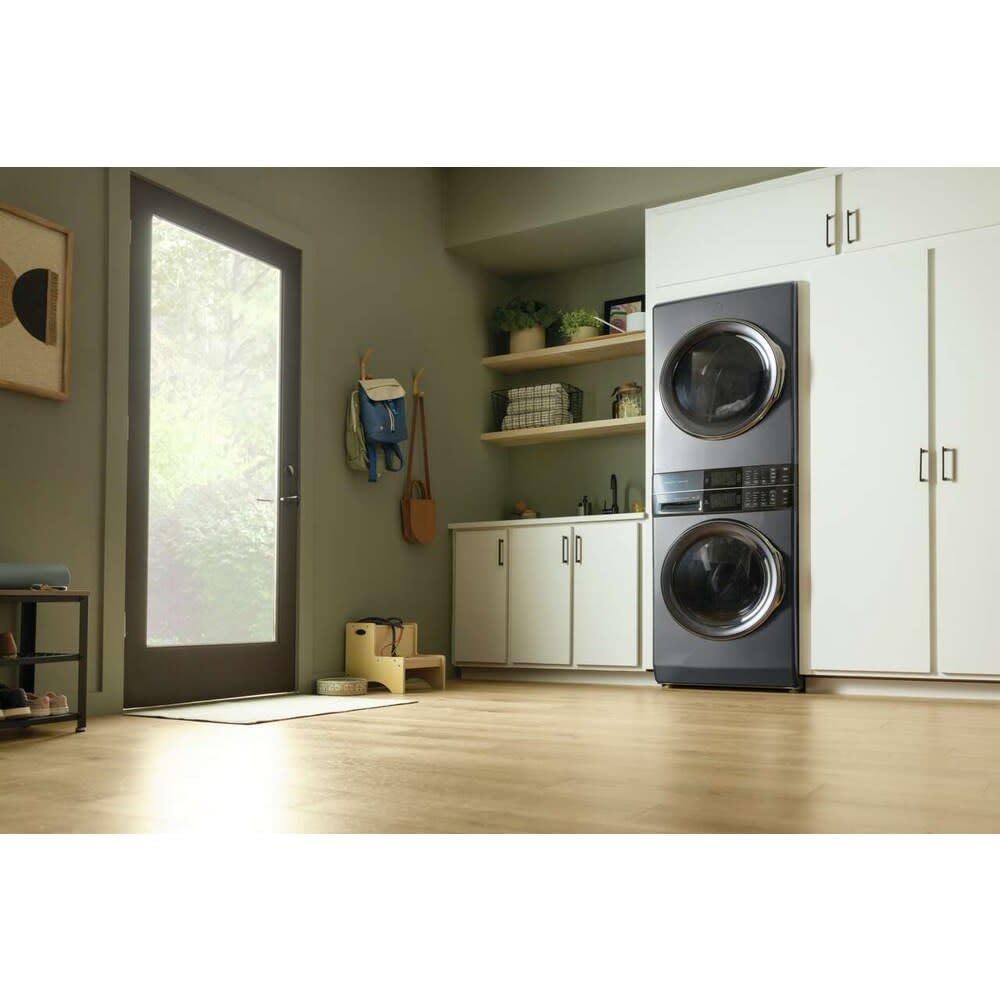 Electrolux ELTG7600A 27 Inch Wide Energy Star Certified Laundry Center with 4.5 Cu. Ft. Washer and 8 Cu. Ft. Gas Dryer with Perfect Steam™ and Predictive Dry™ - White