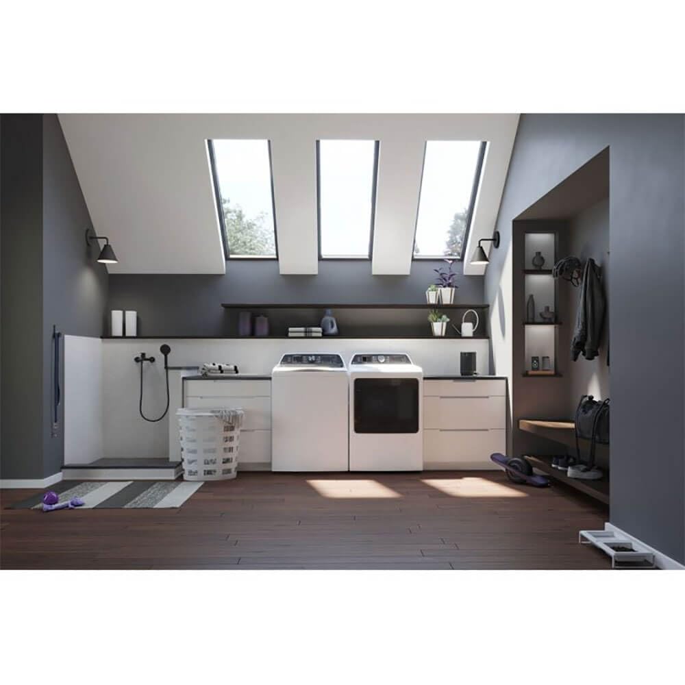 GE Profile PTW700BSTWS 5.4 Cu. Ft. Smart Top Load White Washer