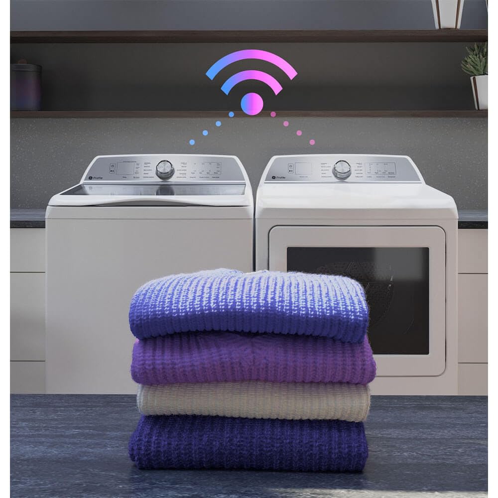 GE Profile PTD70EBPTDG 7.4 Cu. Ft. Gray Smart Electric Dryer