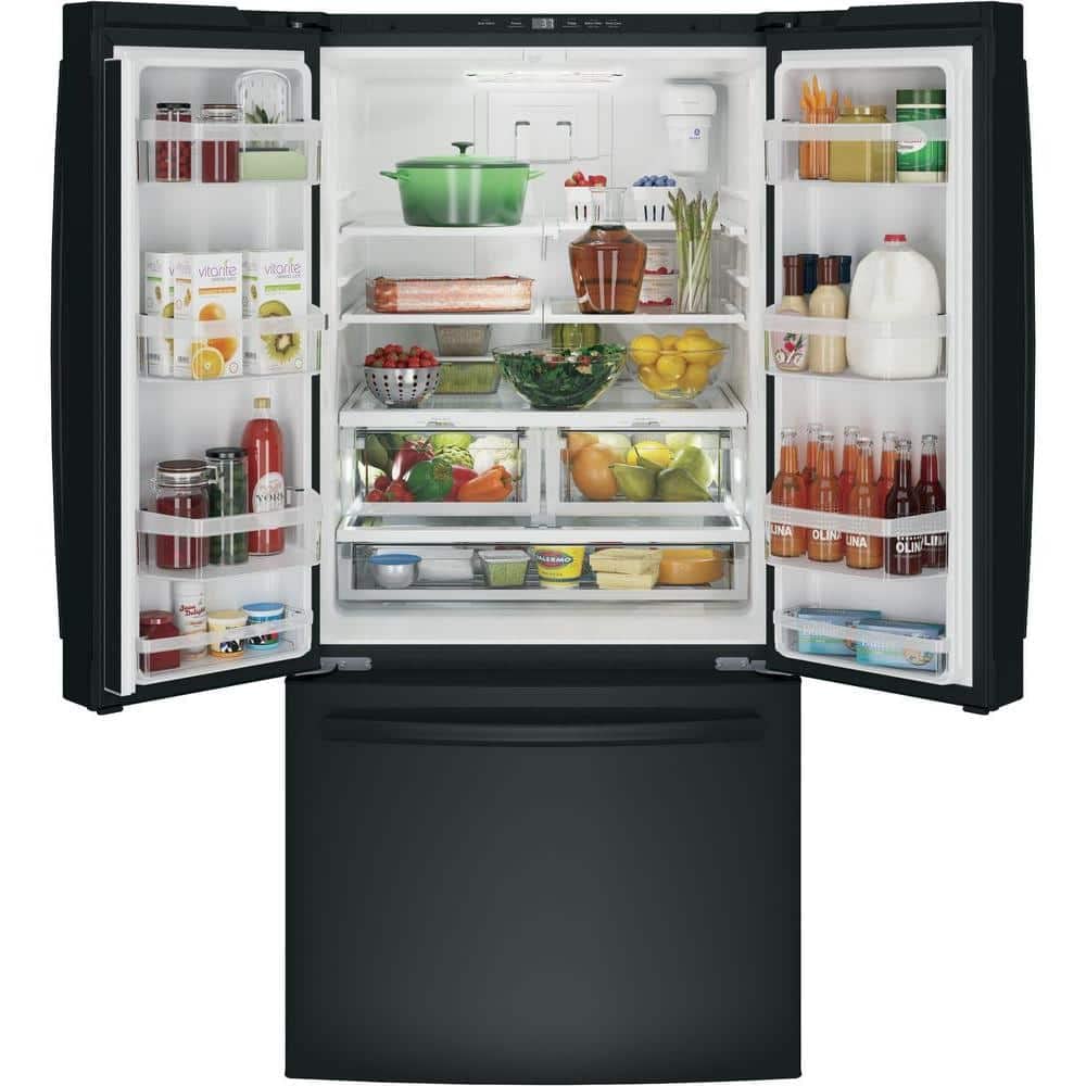 GE GNE25JGKBB French Door Refrigerato