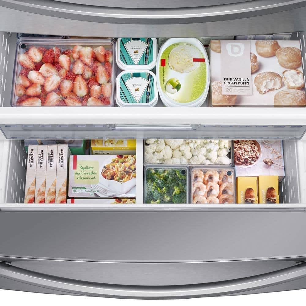 SAMSUNG RF28R7201SR 28 Cu. Ft. Stainless 4-Door French Door Refrigerator