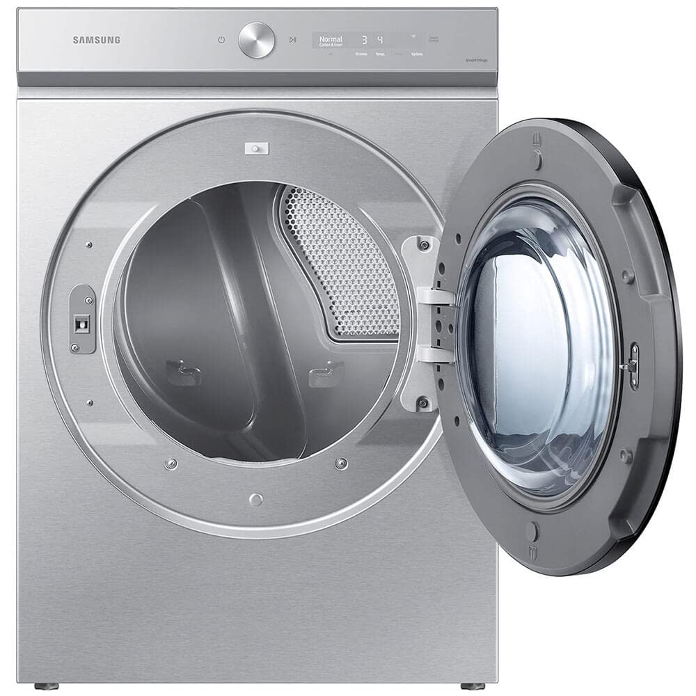 Samsung DVE53BB8700T 7.6 Cu. Ft. Bespoke Stainless Steel Ultra Capacity Smart Electric Dryer