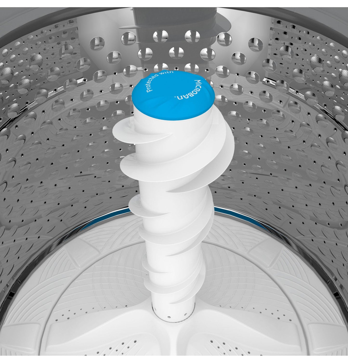GE Profile PTW605BR 28 Inch Wide 4.9 Cu. Ft. Top Loading Washer with Smarter Wash Technology - Diamond Gray