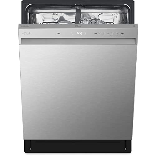 LG LDFN3432T 50 dBA Stainless Front Control Dishwasher with QuadWash