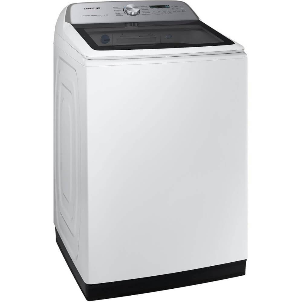 Samsung 5.4 Cu. Ft. Smart Top Load Washer with Active Wave Agitator in White