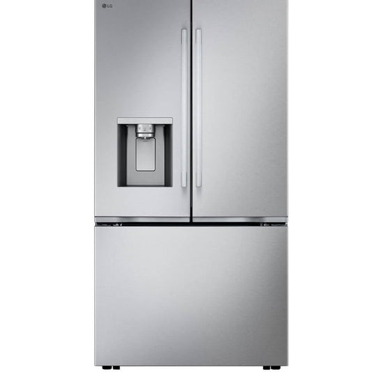 LG LF24Z6530S 24 Cu. Ft. Stainless 3-Door French Door Zero Clearance Counter-Depth Refrigerator