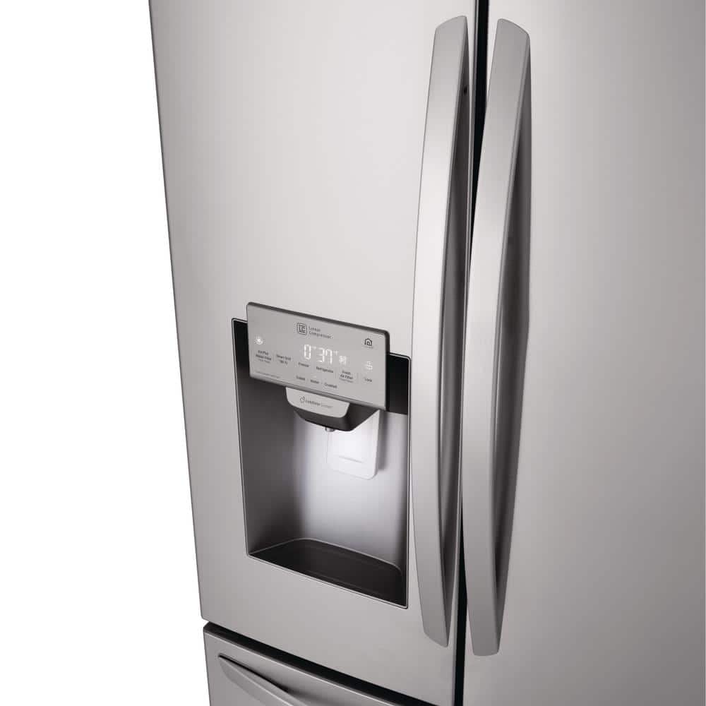 LG LMXS28626S 28 Cu. Ft. Stainless Steel 4-Door French Door Refrigerator