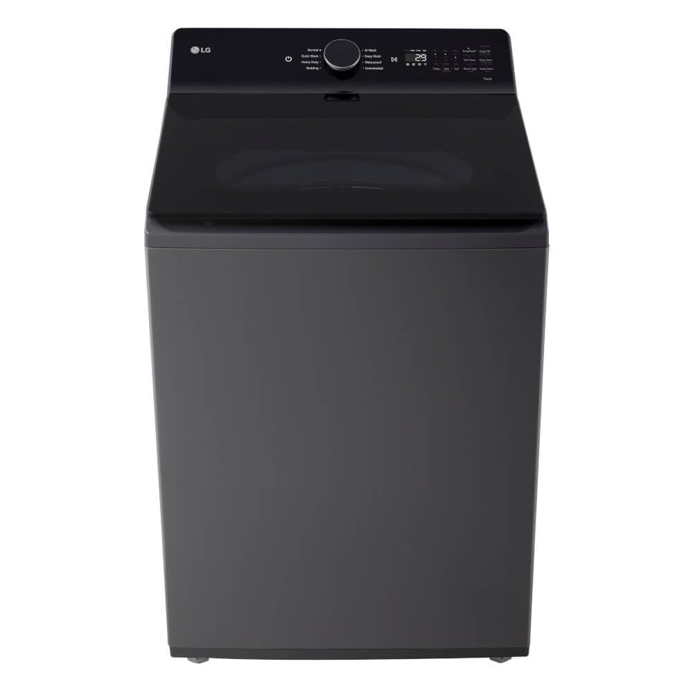 LG WT8400CB 5.5 Cu. Ft. Matte Black Mega Capacity Top Load Washer w/ EasyUnload