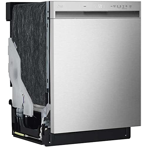 LG LDFN3432T 50 dBA Stainless Front Control Dishwasher with QuadWash