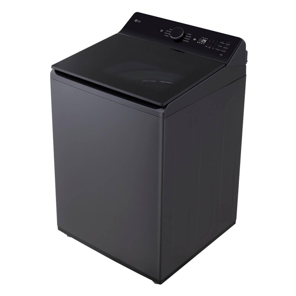 LG WT8400CB 5.5 Cu. Ft. Matte Black Mega Capacity Top Load Washer w/ EasyUnload