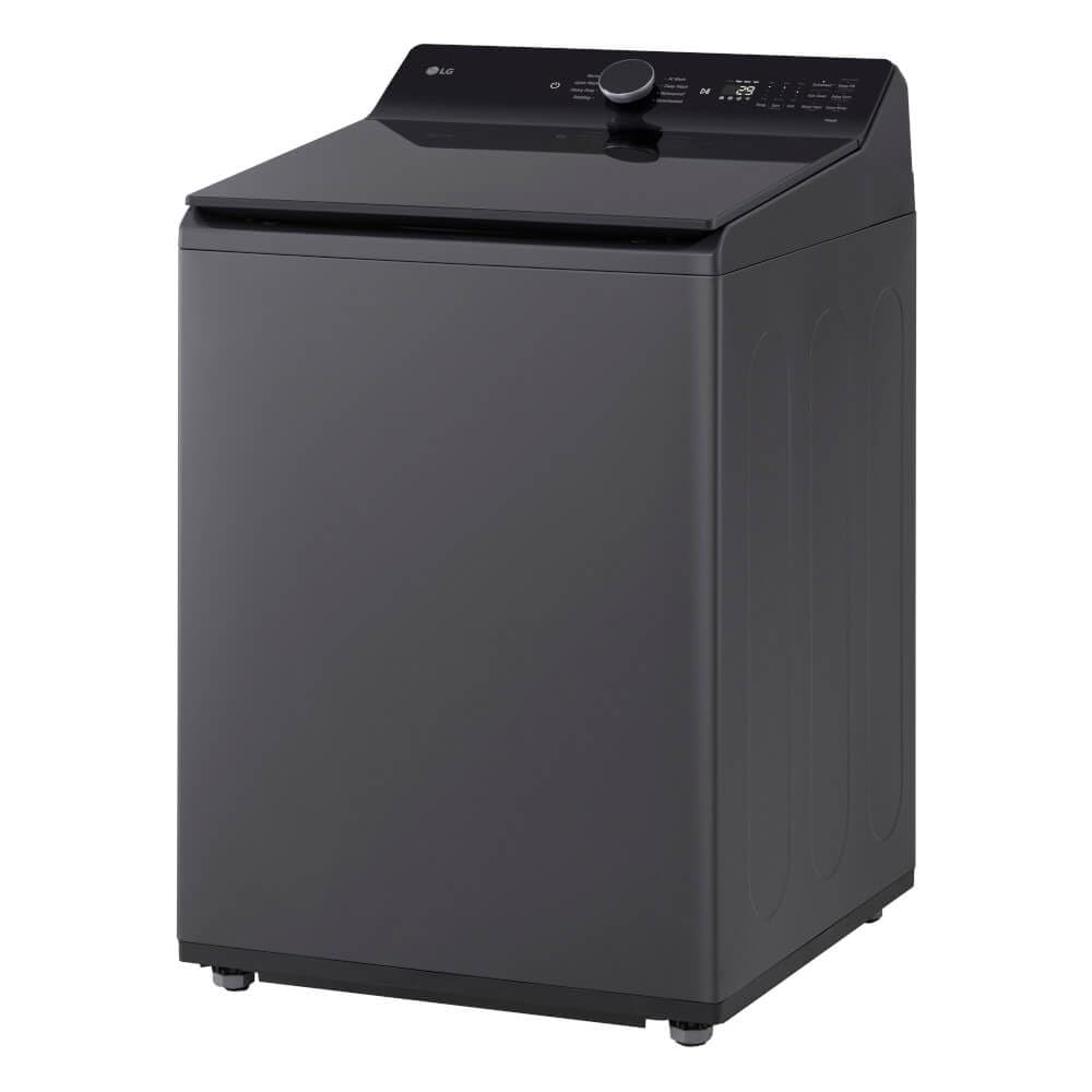 LG WT8400CB 5.5 Cu. Ft. Matte Black Mega Capacity Top Load Washer w/ EasyUnload