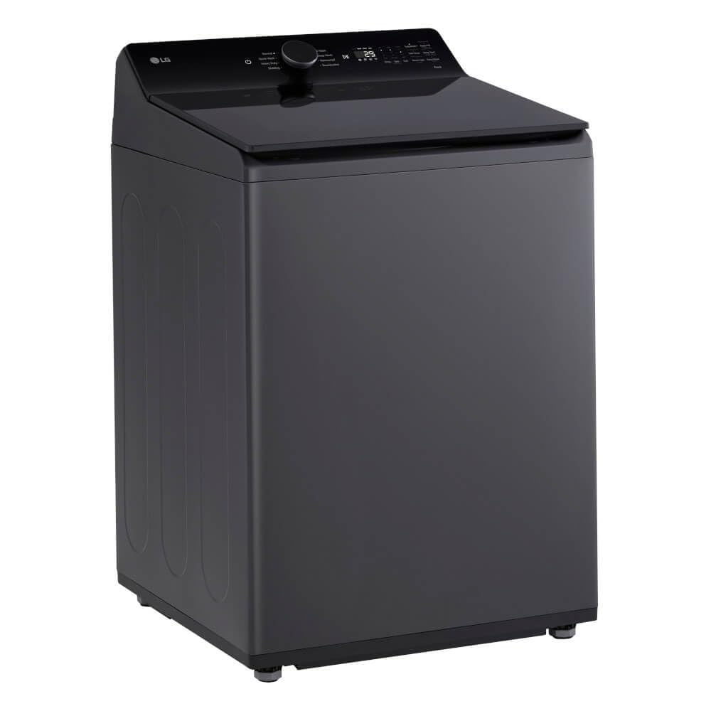 LG WT8400CB 5.5 Cu. Ft. Matte Black Mega Capacity Top Load Washer w/ EasyUnload
