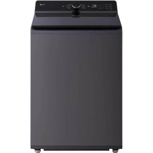 LG WT8400CB 5.5 Cu. Ft. Matte Black Mega Capacity Top Load Washer w/ EasyUnload