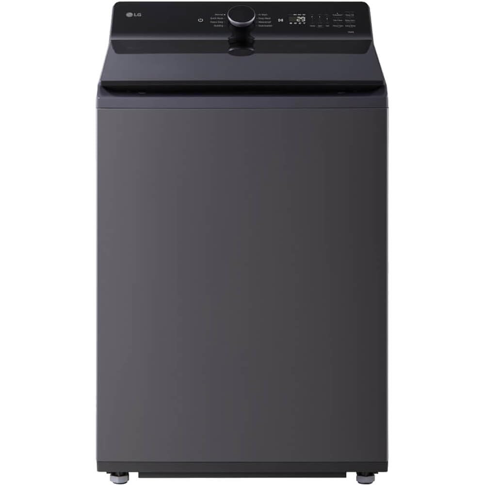 LG WT8600CB 5.5 Cu. Ft. Matte Black Mega Capacity Smart Top Load High-Efficiency Washer with Built-In Faucet