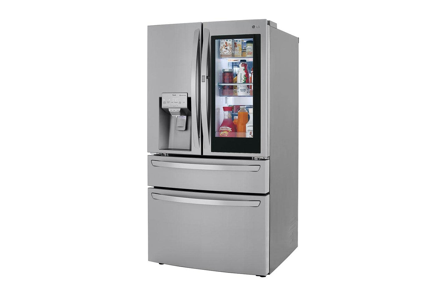 23 cu. ft. Smart wi-fi Enabled InstaView™ Door-in-Door® Counter-Depth Refrigerator with Craft Ice™ Maker