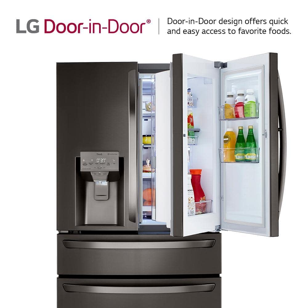 LG LRMDS3006D / LRMDS3006D / LRMDS3006D 30 Cu. Ft. Smart wi-fi Enabled Refrigerator with Craft Ice Maker