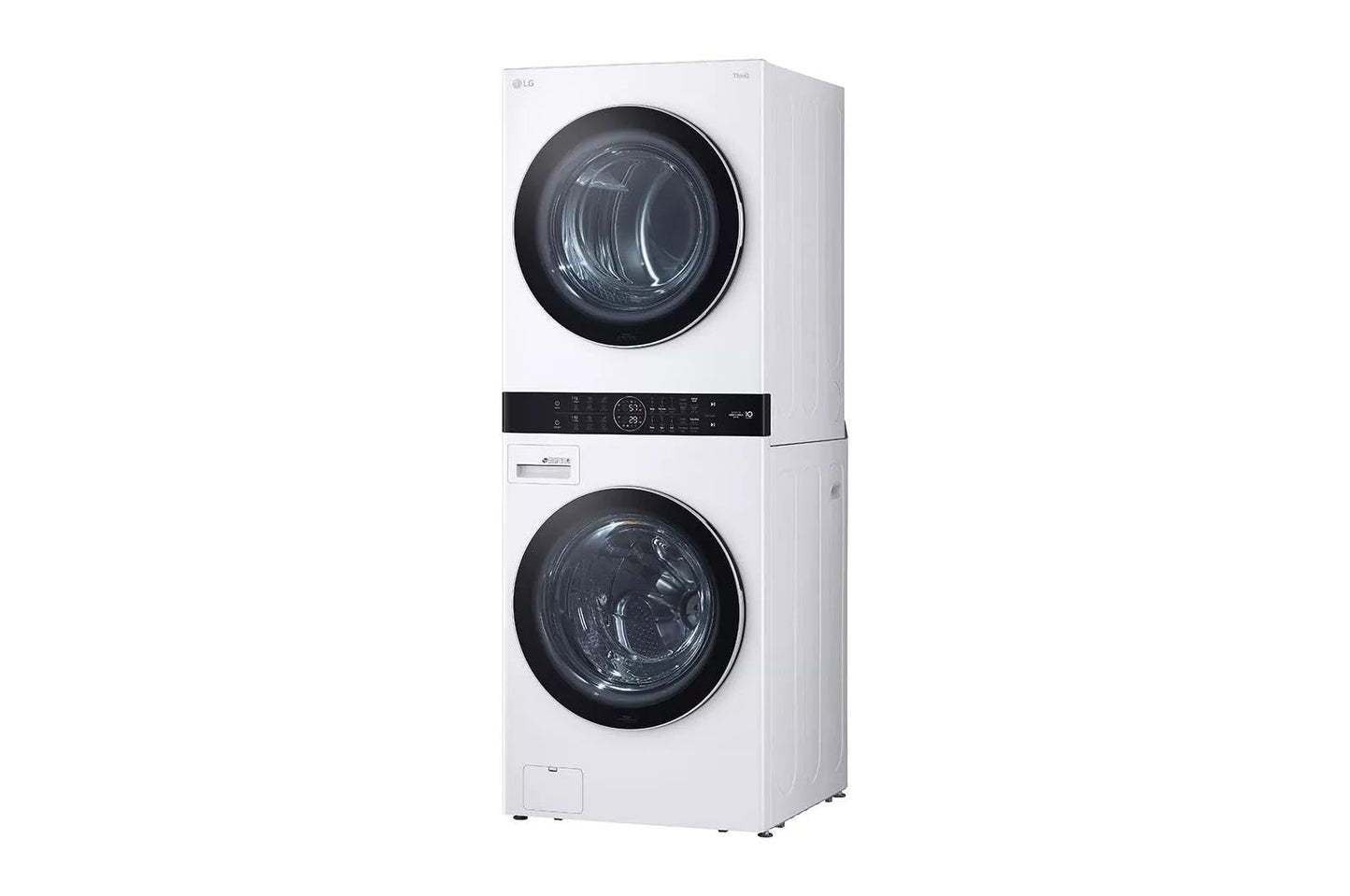 LG WKEX200HWA Compact 2 in 1 Laundry and Dryer Combo 27 Inch Washing machine 6 cycles, Laundry Center, Energy Star Certified, Washtower, Wrinkle Free, Wifi and Turbosteam technology with sensor for
