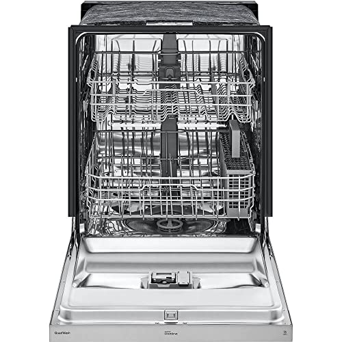 LG LDFN3432T 50 dBA Stainless Front Control Dishwasher with QuadWash