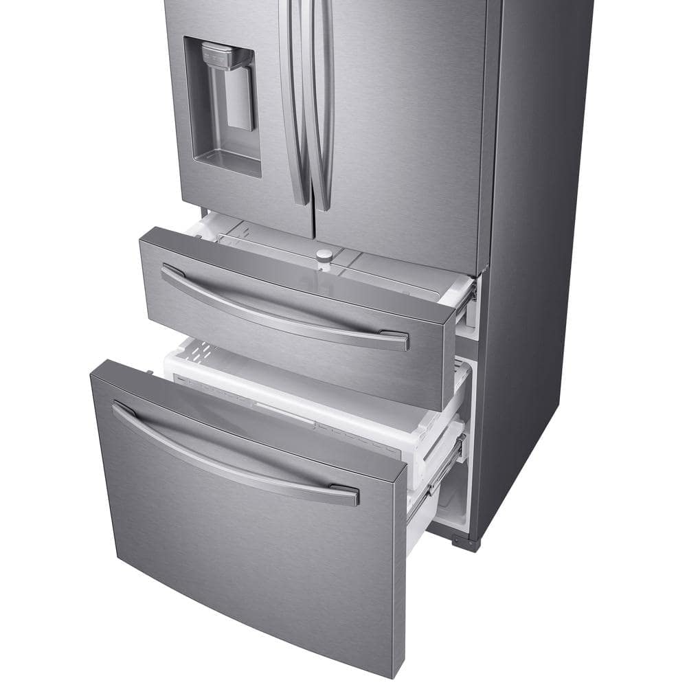 SAMSUNG RF28R7201SR 28 Cu. Ft. Stainless 4-Door French Door Refrigerator