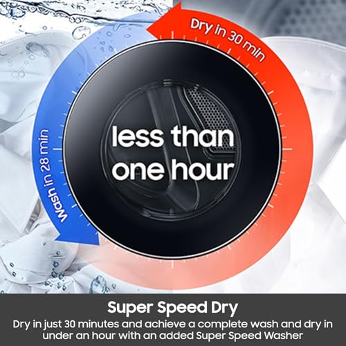 Samsung Bespoke Ultra Capacity Front Load Super Speed Wash and AI Smart Dial Washer