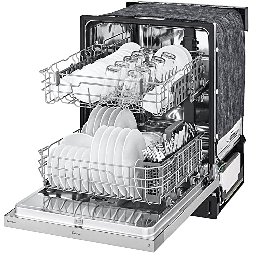 LG LDFN3432T 50 dBA Stainless Front Control Dishwasher with QuadWash