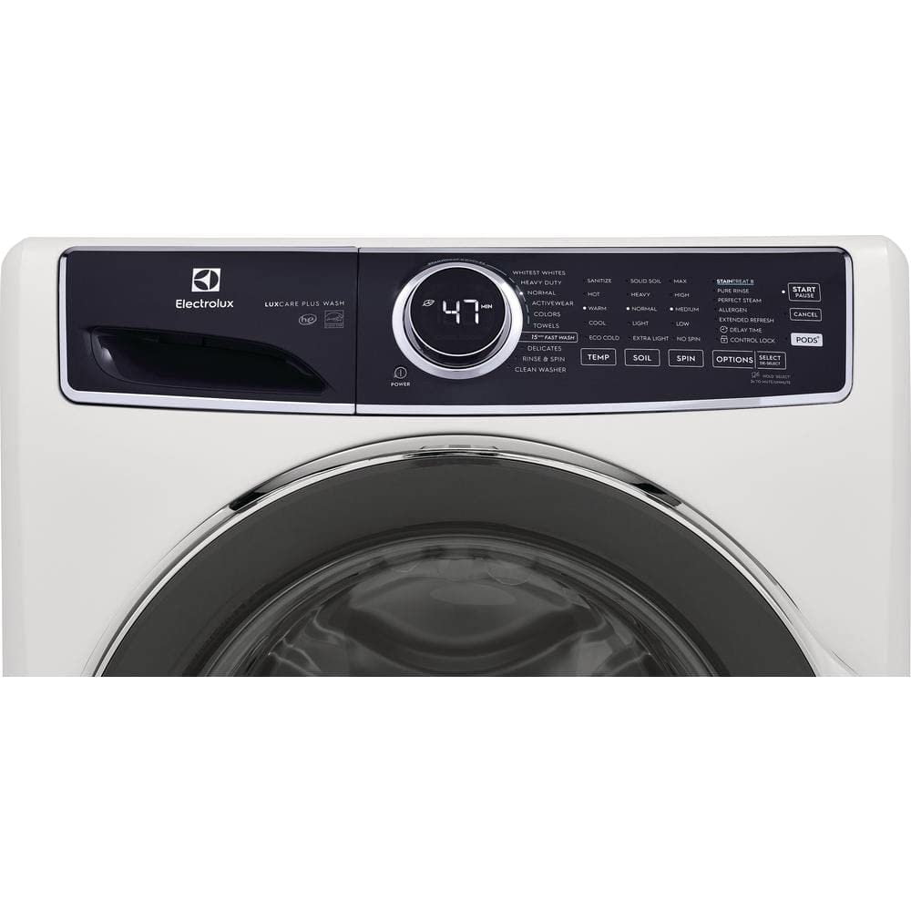 Electrolux ELFW7537AW 4.5 Cu. Ft. White Steam Front Load Washer