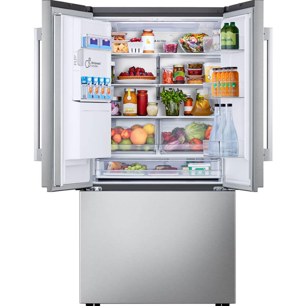 LG LF24Z6530S 24 Cu. Ft. Stainless 3-Door French Door Zero Clearance Counter-Depth Refrigerator