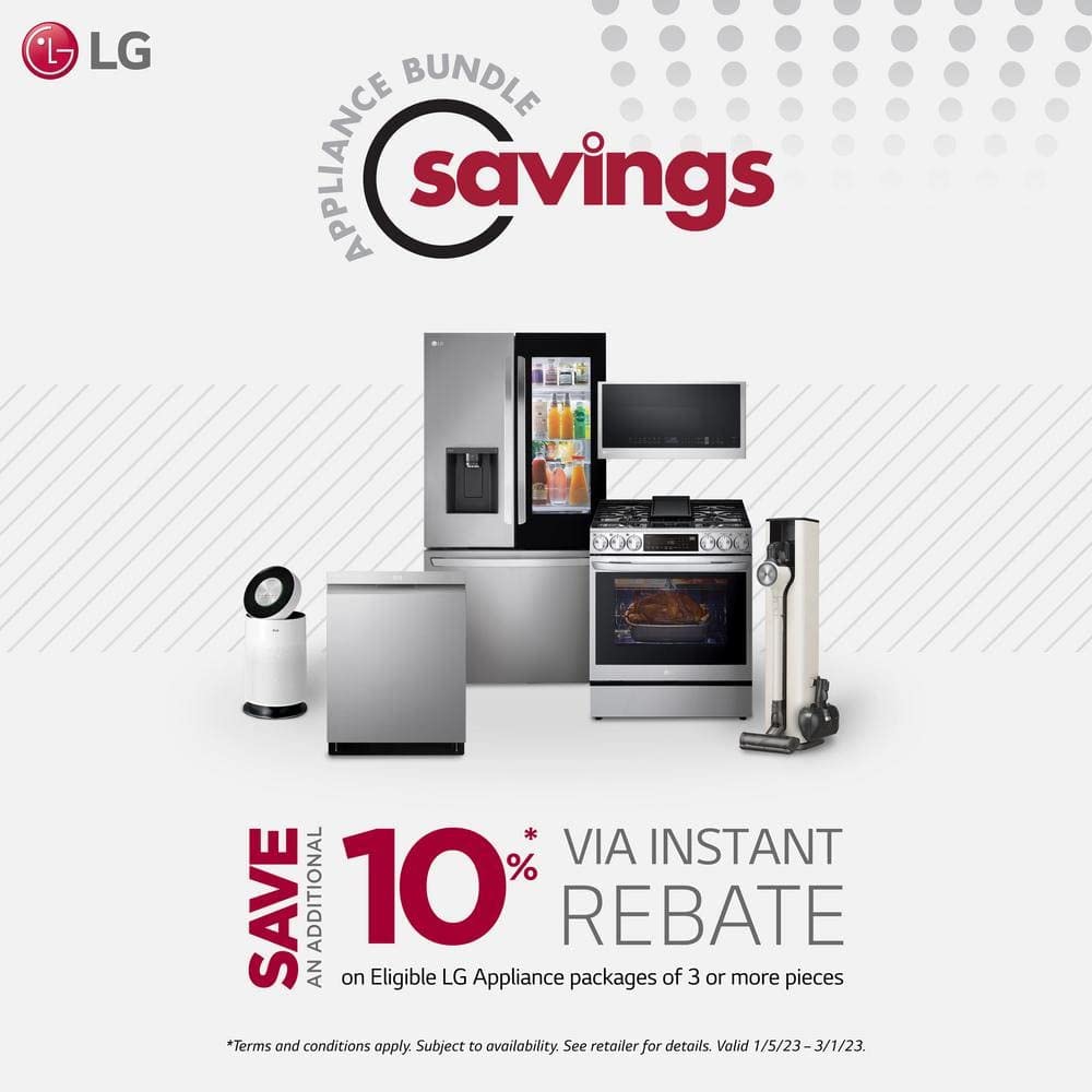 LG LMXS28626S 28 Cu. Ft. Stainless Steel 4-Door French Door Refrigerator