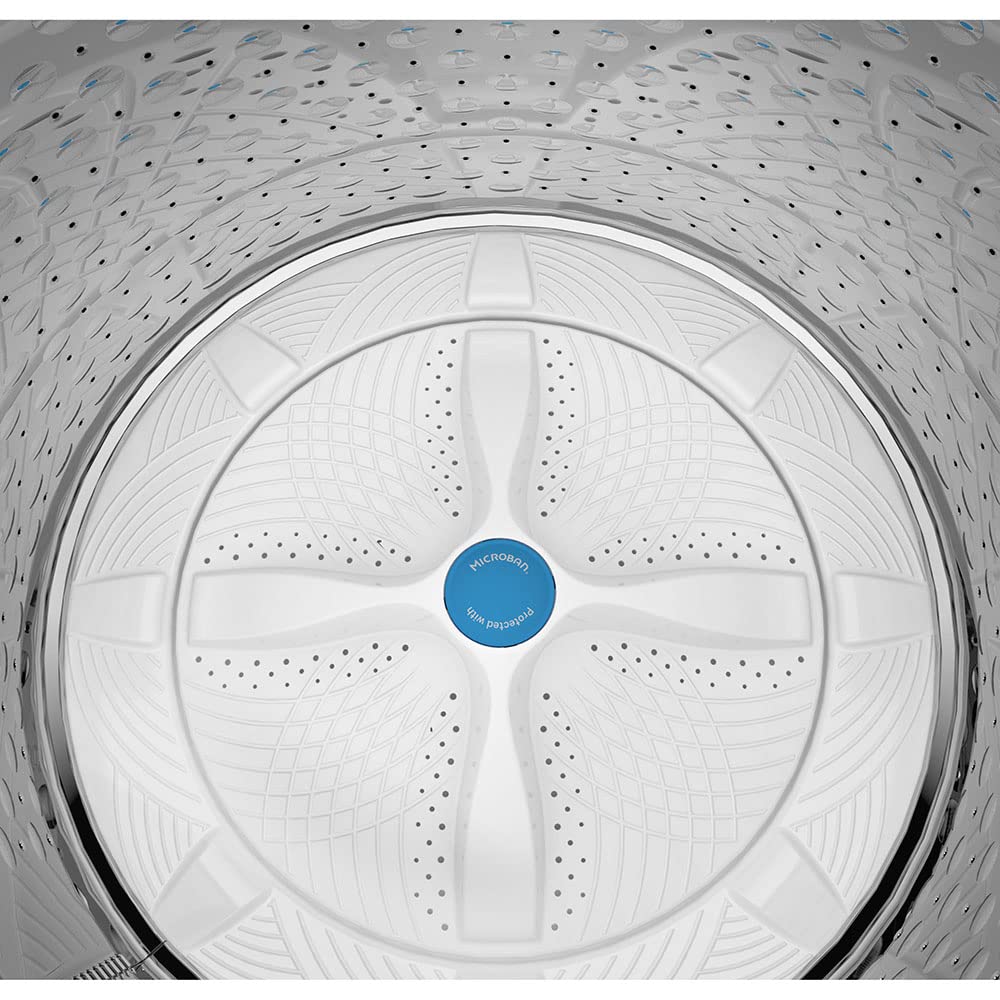 GE Profile PTW600BR 28 Inch Wide 5 Cu. Ft. Top Loading Washer with Smarter Wash Technology - Diamond Gray